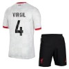 Maillot de Supporter Liverpool Virgil 4 Troisième 2024-25 Pour Enfant